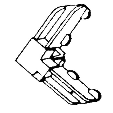 Strybuc Corner Plastic White 90-461